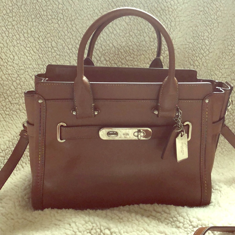 Coach top handle purse